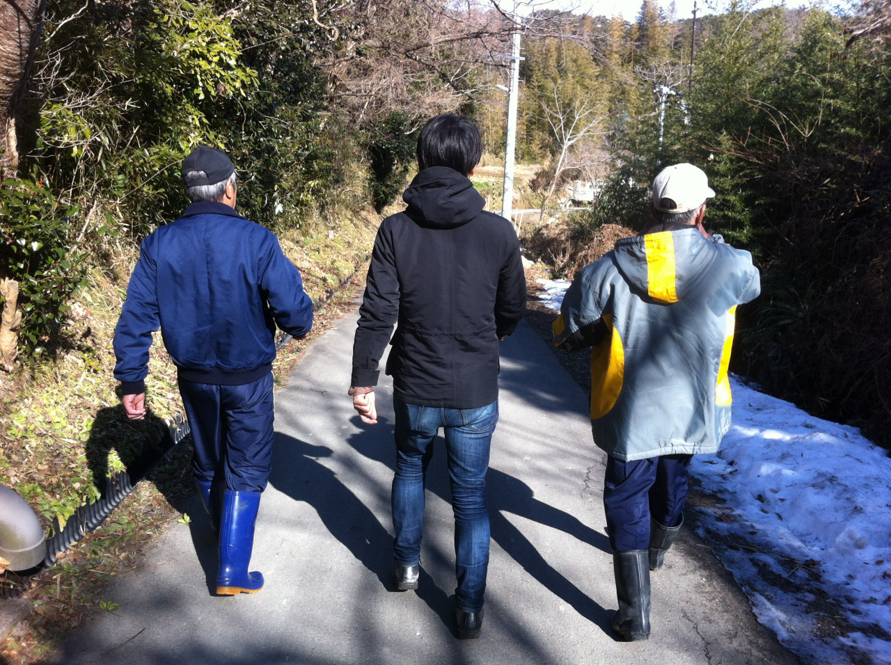 見回りの後は？