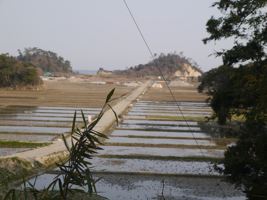坂から見える風景